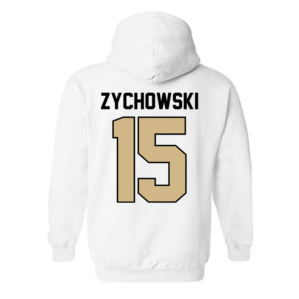 Purdue - NCAA Baseball : Zach Zychowski - Classic Shersey Hooded Sweatshirt-1