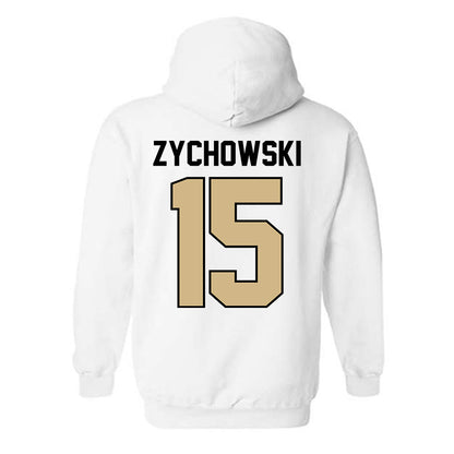 Purdue - NCAA Baseball : Zach Zychowski - Classic Shersey Hooded Sweatshirt-1