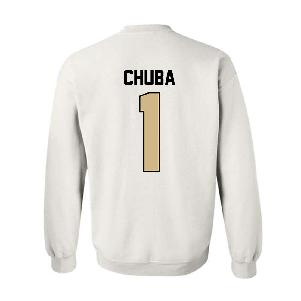 Purdue - NCAA Football : Evans Chuba - Classic Shersey Crewneck Sweatshirt-1