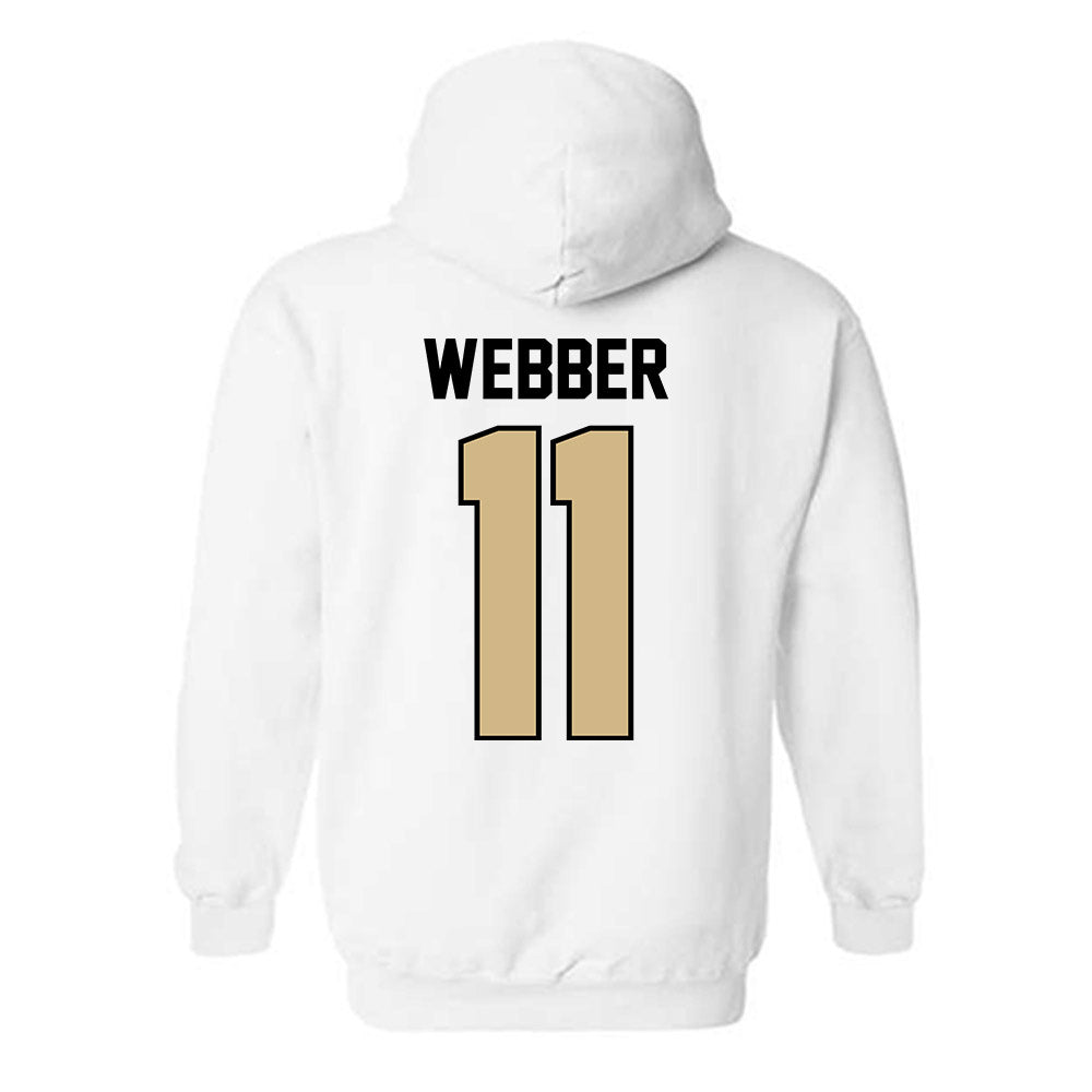 Purdue - NCAA Men's Basketball : Jacob Webber - Classic Shersey Hooded Sweatshirt-2