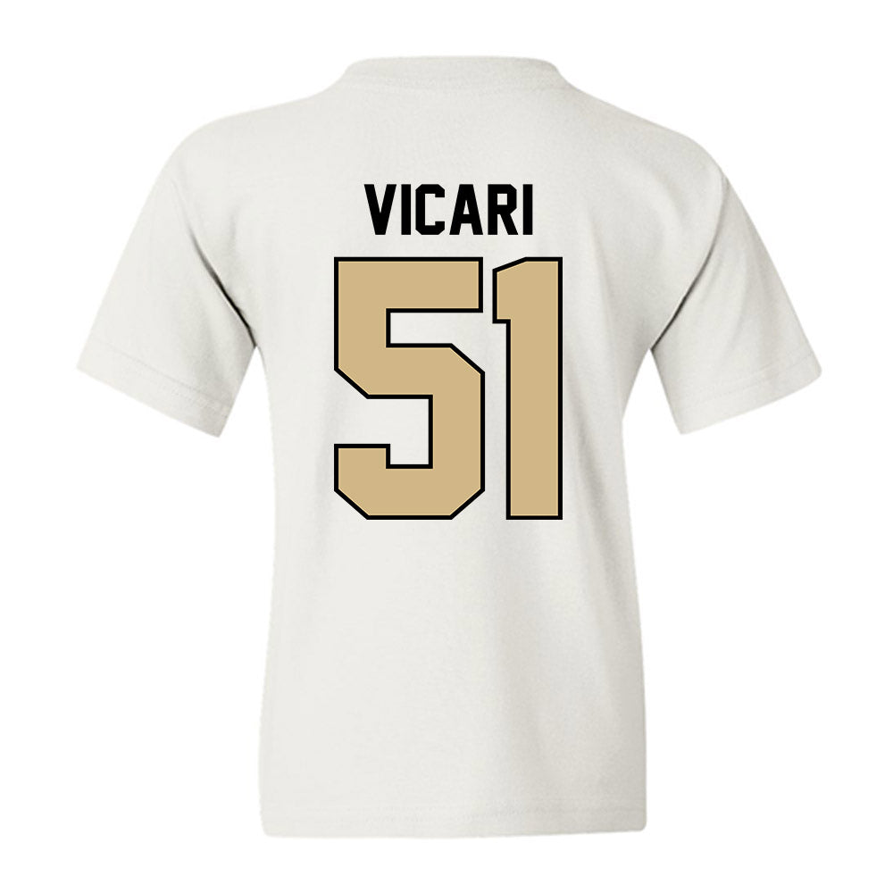 Purdue - NCAA Football : Mason Vicari - Classic Shersey Youth T-Shirt-1