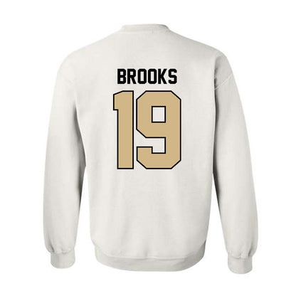Purdue - NCAA Football : Landon Brooks - Classic Shersey Crewneck Sweatshirt-1
