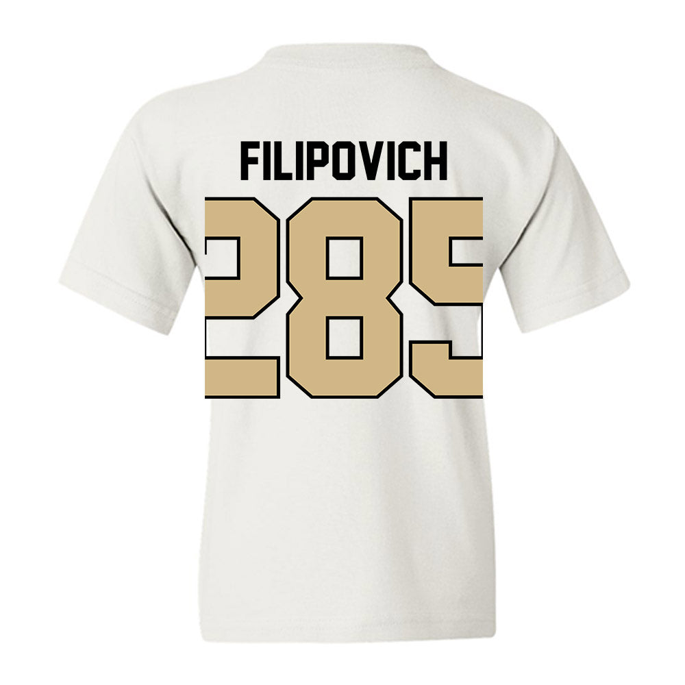 Purdue - NCAA Wrestling : Hayden Filipovich - Classic Shersey Youth T-Shirt-1