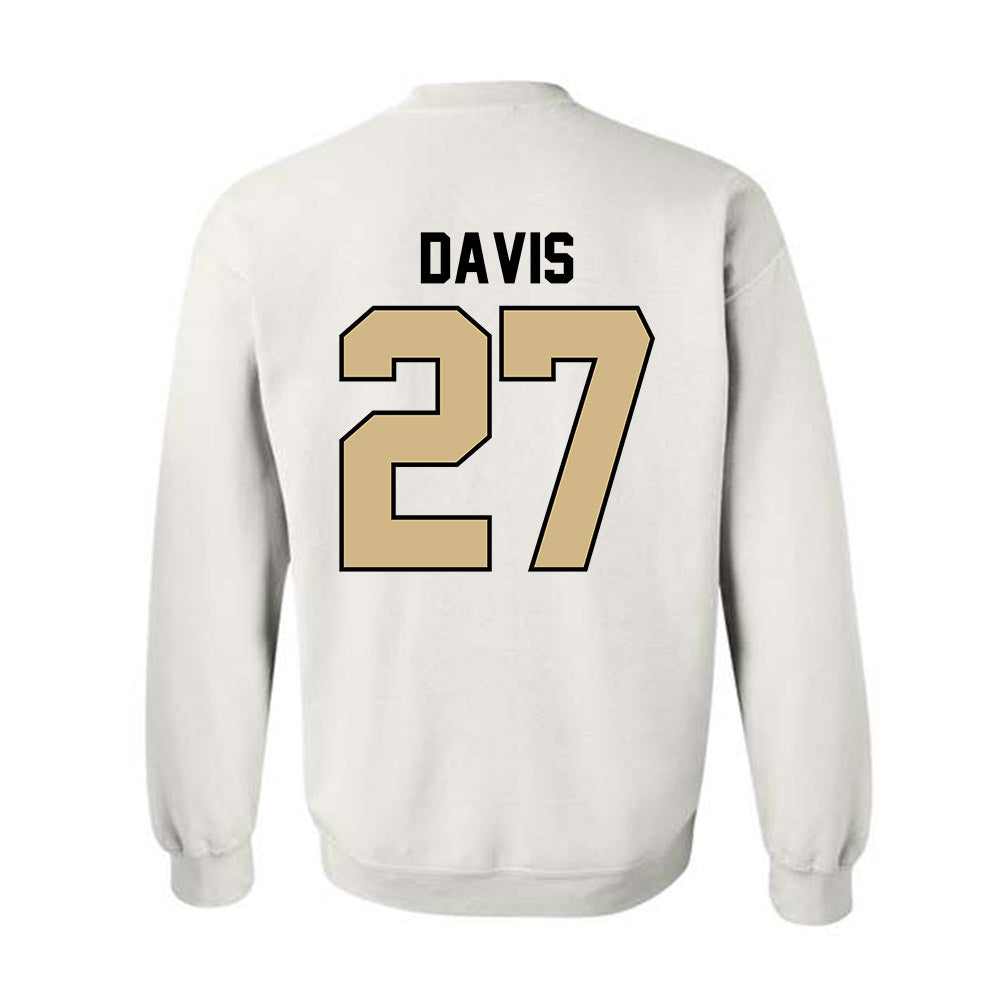 Purdue - NCAA Football : Owen Davis - Classic Shersey Crewneck Sweatshirt-1