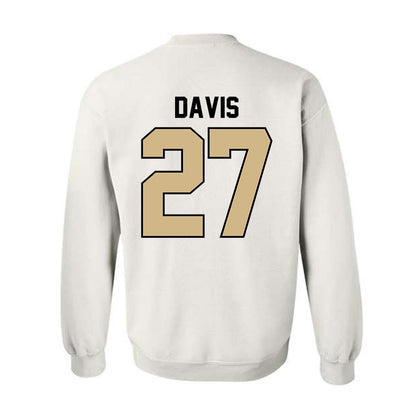 Purdue - NCAA Football : Owen Davis - Classic Shersey Crewneck Sweatshirt-1