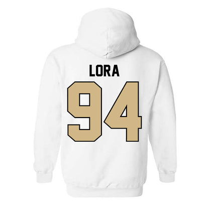 Purdue - NCAA Football : Rodney Lora - Classic Shersey Hooded Sweatshirt-2