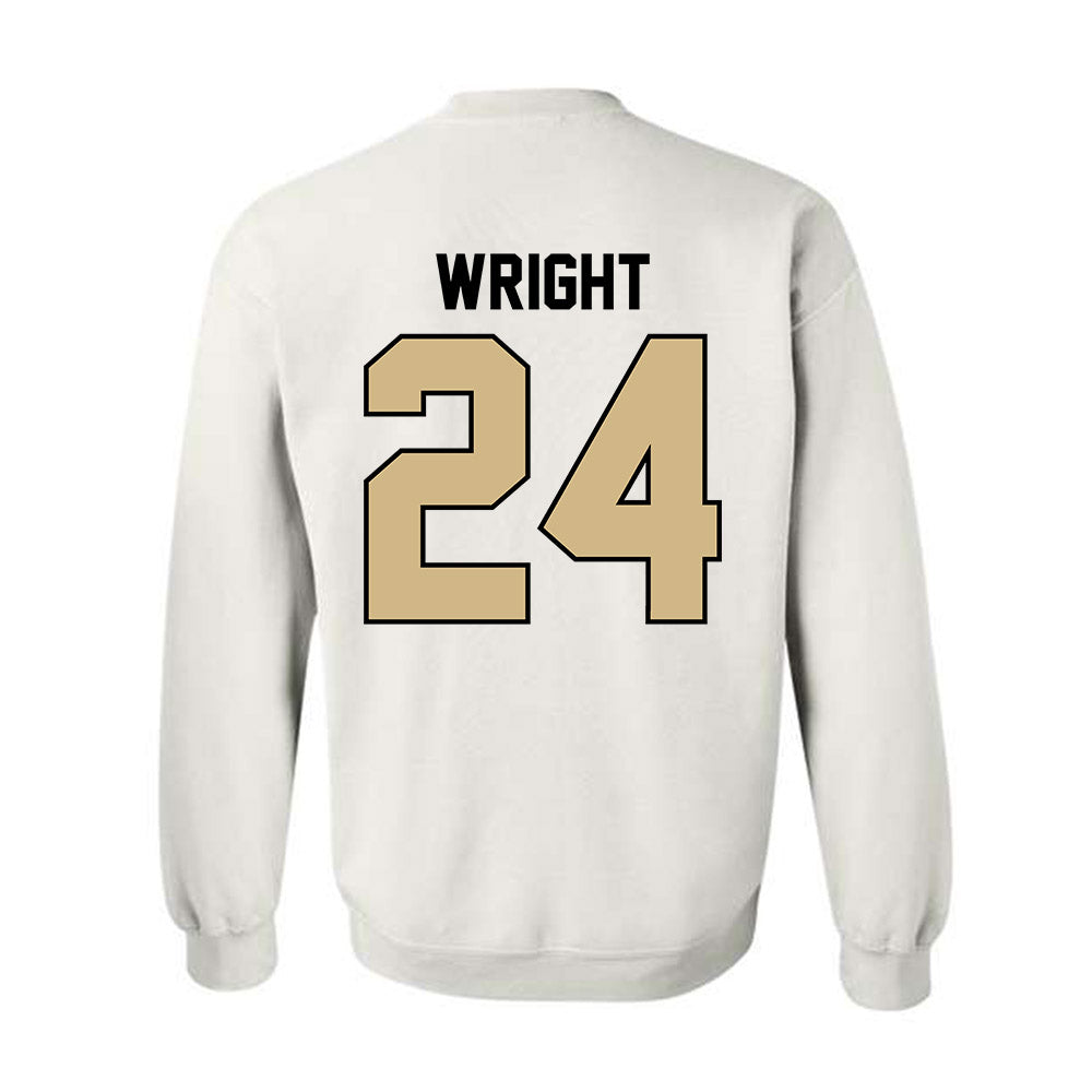 Purdue - NCAA Football : Izaiah Wright - Classic Shersey Crewneck Sweatshirt-1