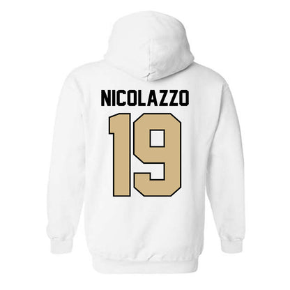 Purdue - NCAA Women's Soccer : Chiara Nicolazzo - Classic Shersey Hooded Sweatshirt-2
