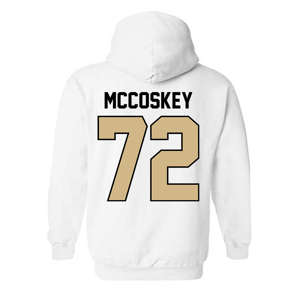Purdue - NCAA Football : Jude Mccoskey - Classic Shersey Hooded Sweatshirt-1