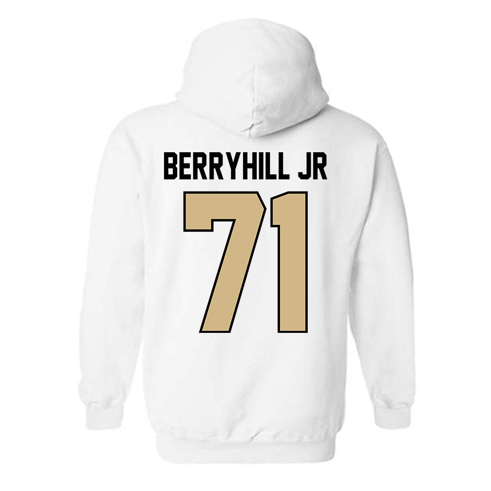 Purdue - NCAA Football : Terrell Berryhill jr - Classic Shersey Hooded Sweatshirt-1