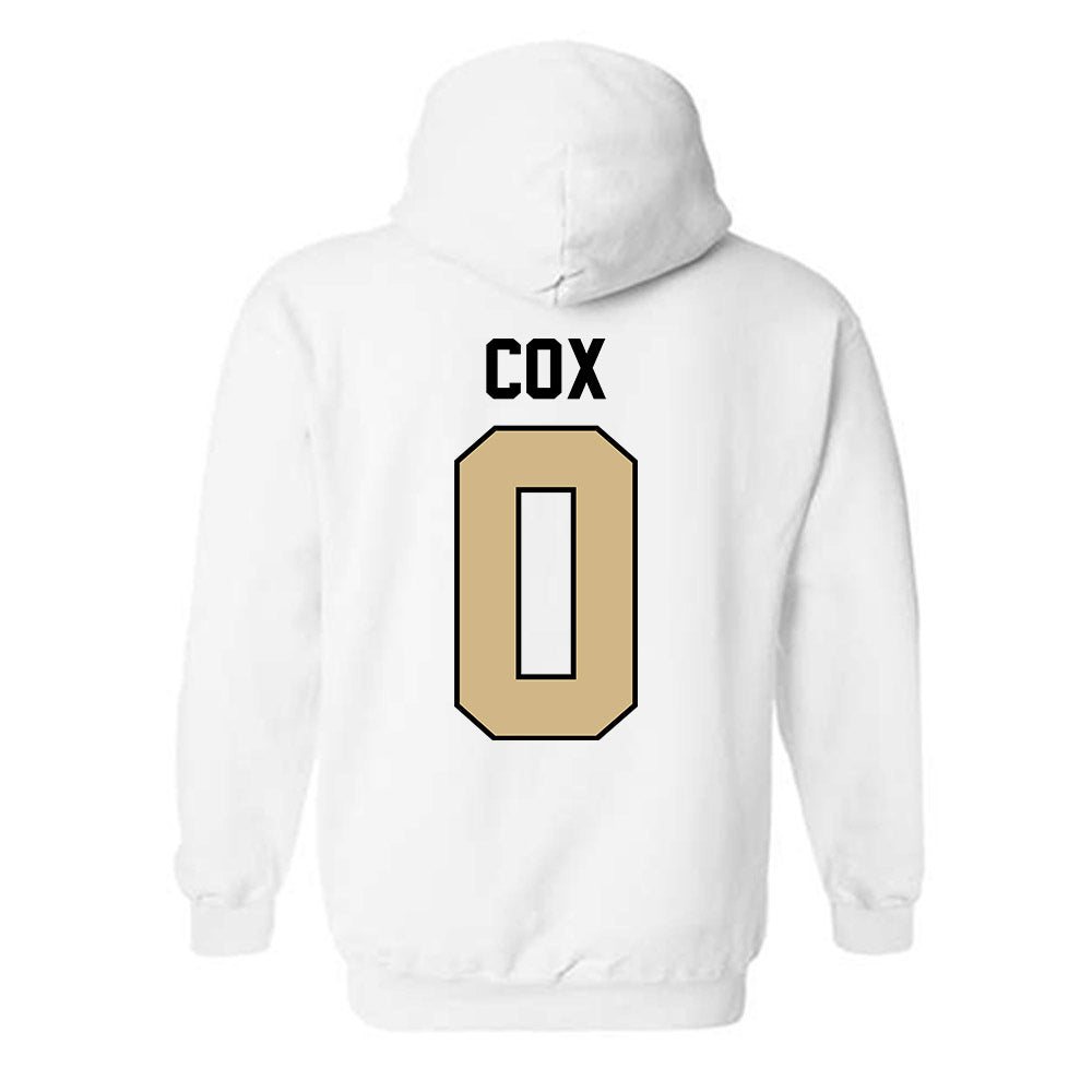 Purdue - NCAA Men's Basketball : CJ Cox - Classic Shersey Hooded Sweatshirt-1