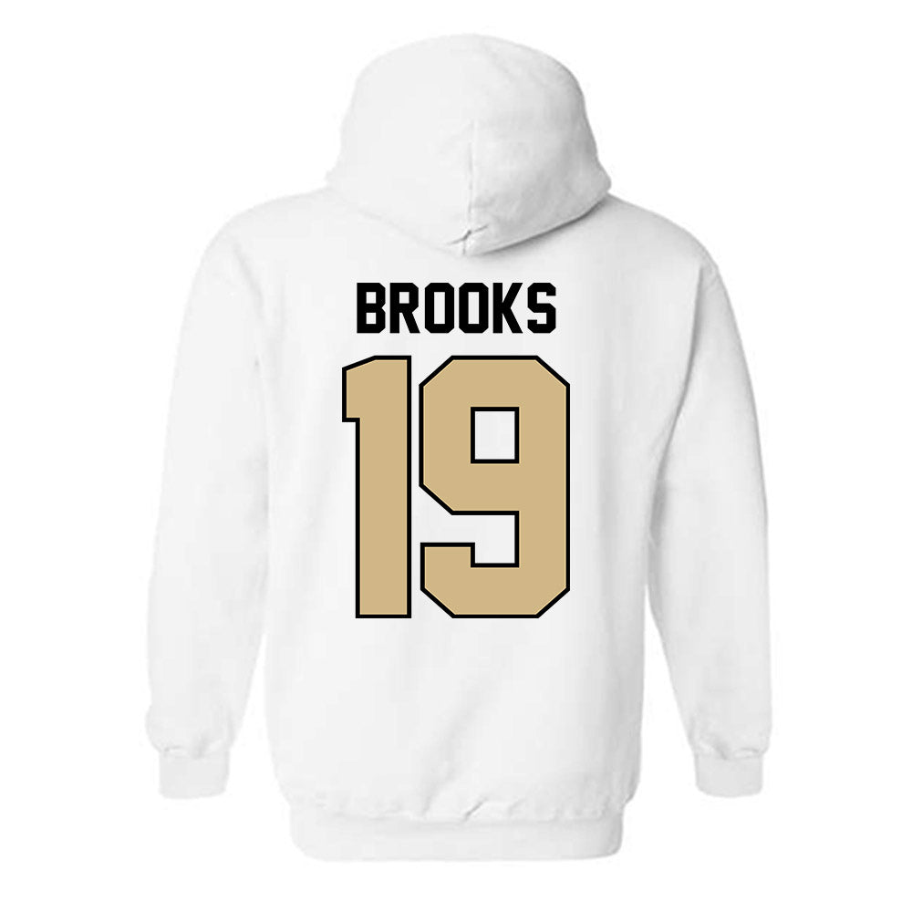 Purdue - NCAA Football : Landon Brooks - Classic Shersey Hooded Sweatshirt-1