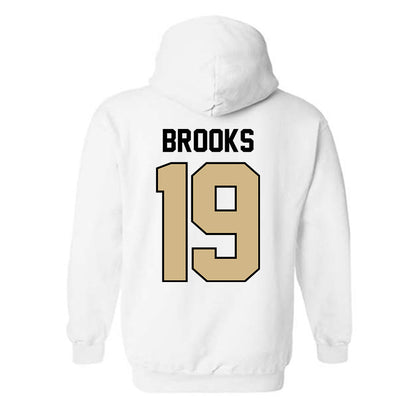 Purdue - NCAA Football : Landon Brooks - Classic Shersey Hooded Sweatshirt-1