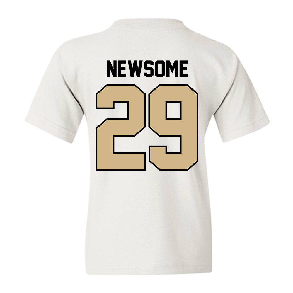 Purdue - NCAA Football : Dee Newsome - Classic Shersey Youth T-Shirt-2