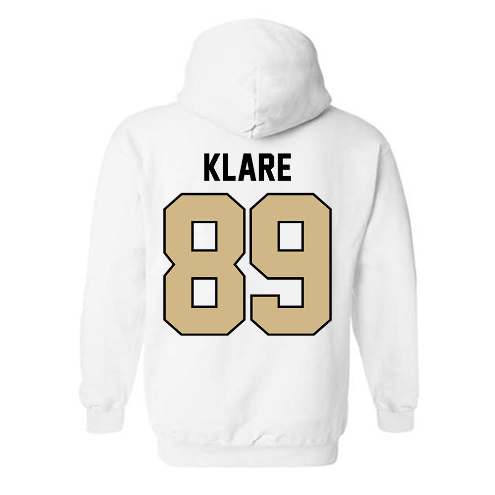 Purdue - NCAA Football : Luke Klare - Classic Shersey Hooded Sweatshirt-2