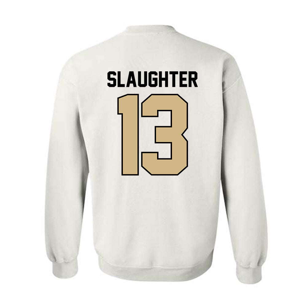 Purdue - NCAA Football : John Slaughter - Classic Shersey Crewneck Sweatshirt-2