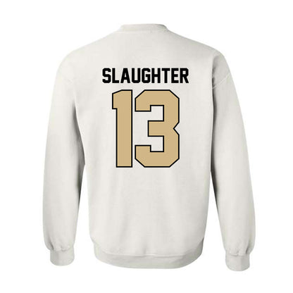 Purdue - NCAA Football : John Slaughter - Classic Shersey Crewneck Sweatshirt-2
