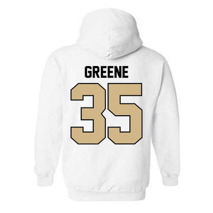 Purdue - NCAA Football : DJ Greene - Classic Shersey Hooded Sweatshirt-1