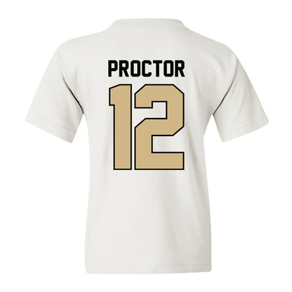 Purdue - NCAA Women's Basketball : Aysia Proctor - Classic Shersey Youth T-Shirt-2