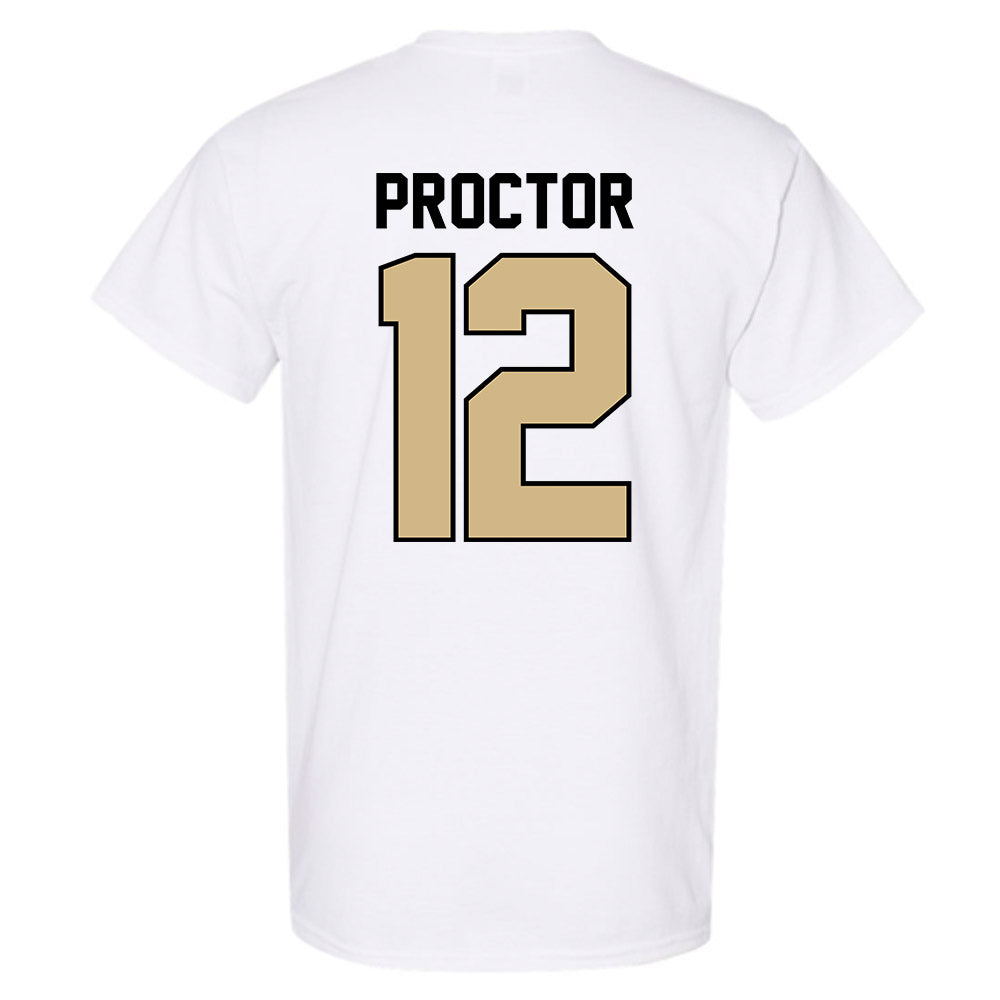 Purdue - NCAA Women's Basketball : Aysia Proctor - Classic Shersey T-Shirt-2