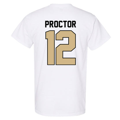 Purdue - NCAA Women's Basketball : Aysia Proctor - Classic Shersey T-Shirt-2
