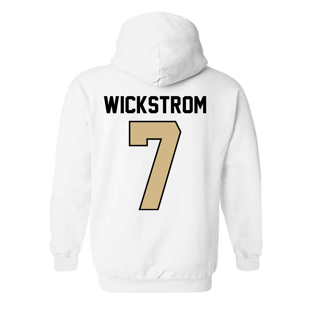 Purdue - NCAA Women's Basketball : Hannah Wickstrom - Classic Shersey Hooded Sweatshirt-2