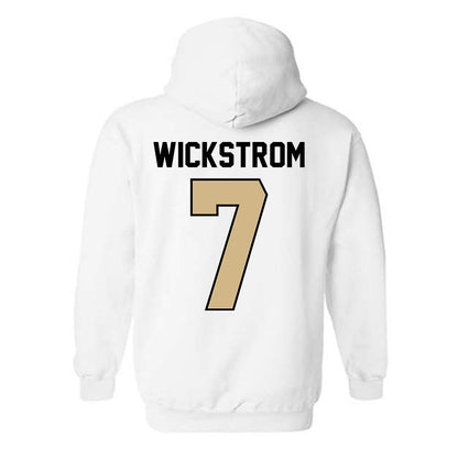 Purdue - NCAA Women's Basketball : Hannah Wickstrom - Classic Shersey Hooded Sweatshirt-2