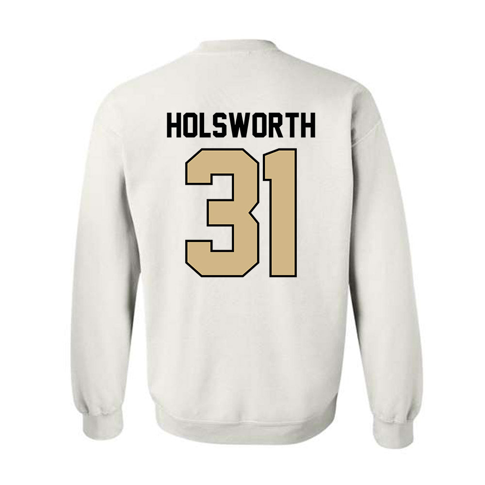 Purdue - NCAA Football : Carter Holsworth - Classic Shersey Crewneck Sweatshirt-1