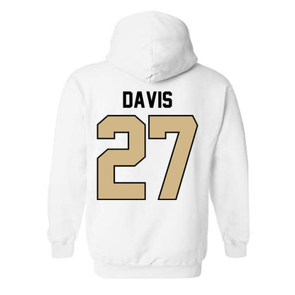 Purdue - NCAA Football : Owen Davis - Classic Shersey Hooded Sweatshirt-1