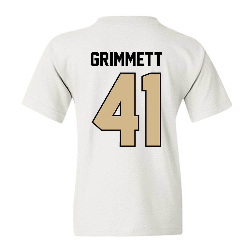 Purdue - NCAA Football : Jon Grimmett - Classic Shersey Youth T-Shirt-1