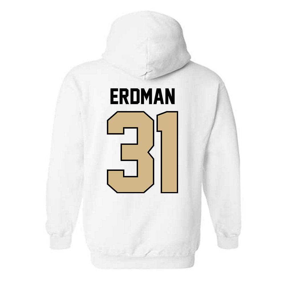 Purdue - NCAA Baseball : Zach Erdman - Classic Shersey Hooded Sweatshirt-1