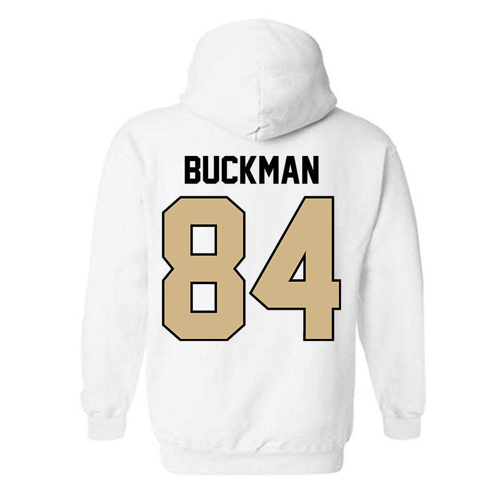 Purdue - NCAA Football : Nolan Buckman - Classic Shersey Hooded Sweatshirt-1