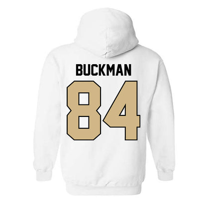 Purdue - NCAA Football : Nolan Buckman - Classic Shersey Hooded Sweatshirt-1