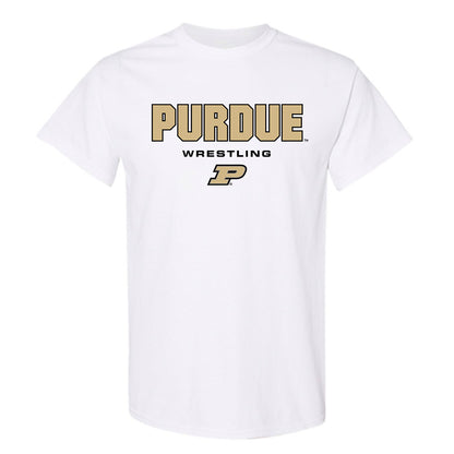 Purdue - NCAA Wrestling : Adrian Pellot - Classic Shersey T-Shirt-0