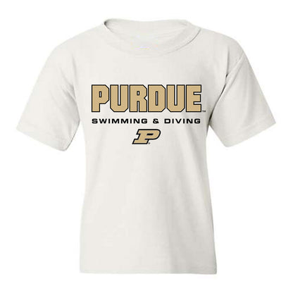Purdue - NCAA Men's Swimming & Diving : Evan Mackesy - Classic Shersey Youth T-Shirt-0