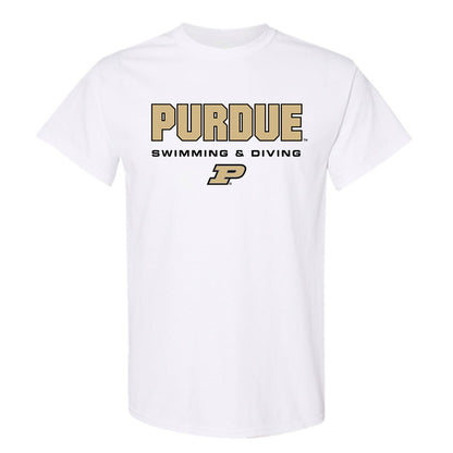 Purdue - NCAA Men's Swimming & Diving : Evan Mackesy - Classic Shersey T-Shirt-0