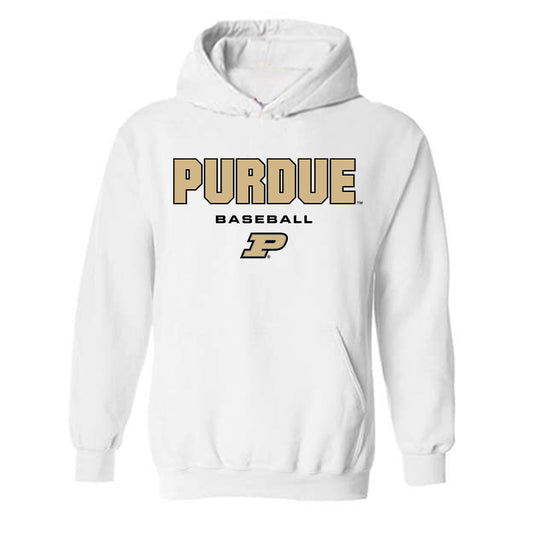 Purdue - NCAA Baseball : Gavin Beuter - Classic Shersey Hooded Sweatshirt-0