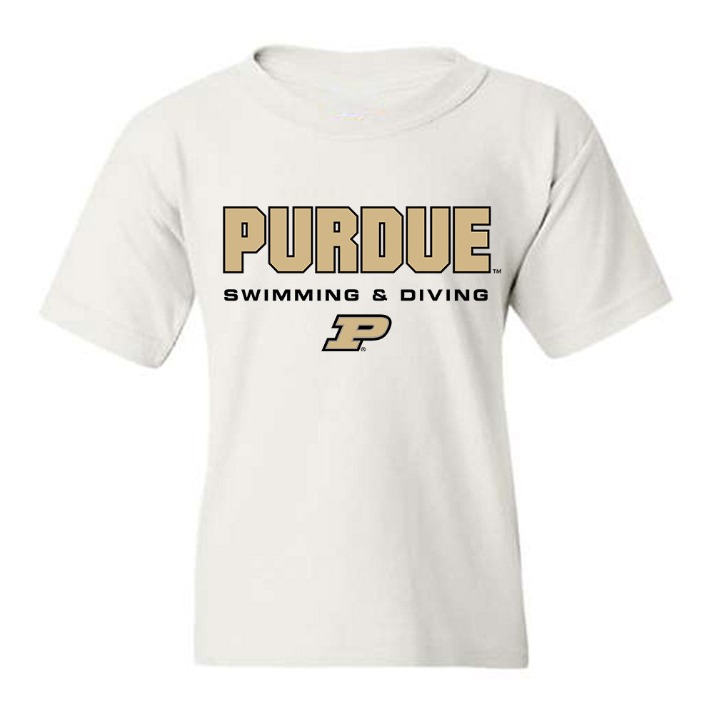 Purdue - NCAA Women's Swimming & Diving : Meghan Sharma - Classic Shersey Youth T-Shirt-0