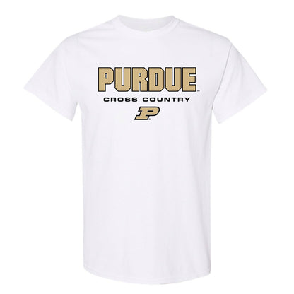 Purdue - NCAA Men's Cross Country : Nerius White - Classic Shersey T-Shirt-0