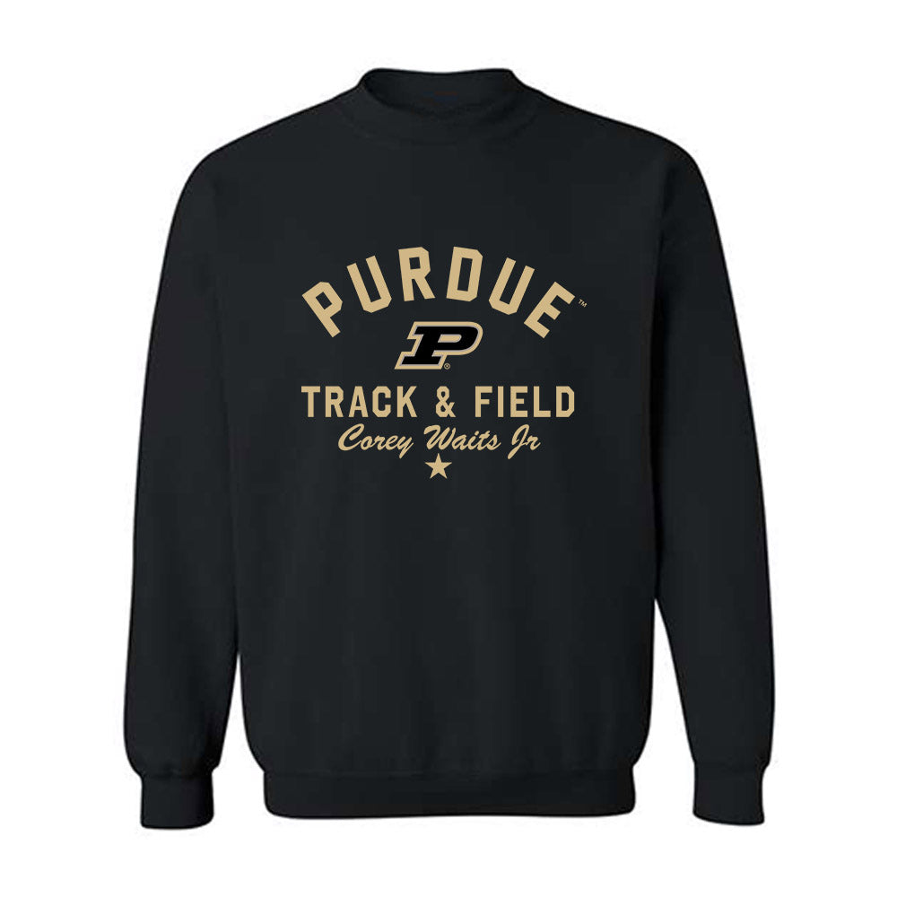 Purdue - NCAA Men's Track & Field : Corey Waits Jr - Classic Shersey Crewneck Sweatshirt-0