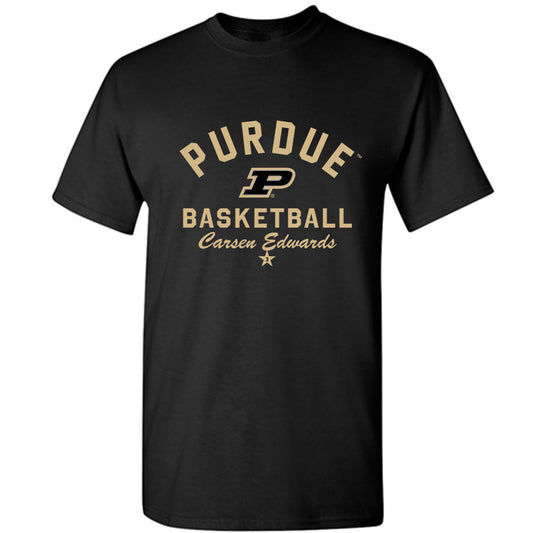 Purdue - NCAA Men's Basketball Legends : Carsen Edwards - Classic Shersey T-Shirt-0
