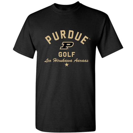 Purdue - NCAA Men's Golf : Leo Hirukawa Aaraas - Classic Shersey T-Shirt-0