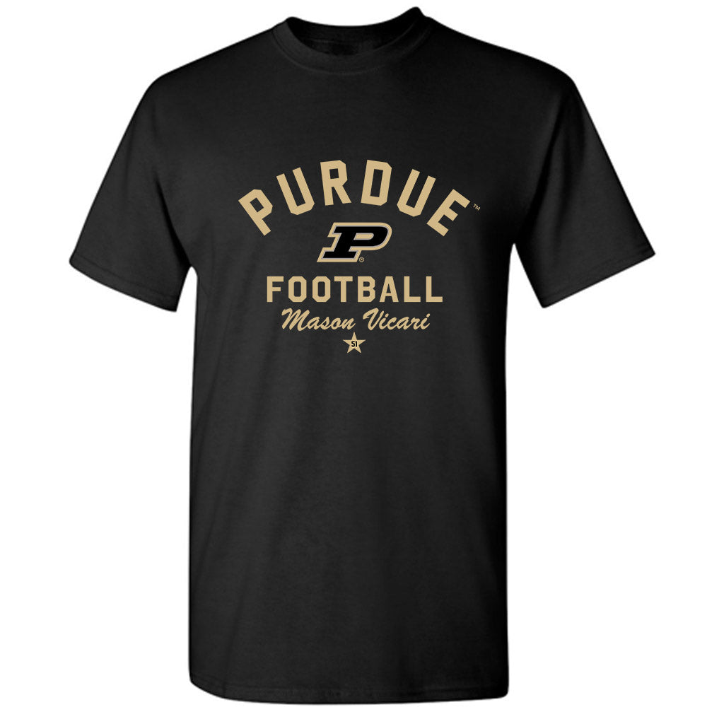 Purdue - NCAA Football : Mason Vicari - Classic Shersey T-Shirt-0