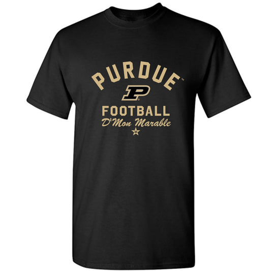 Purdue - NCAA Football : D'Mon Marable - Classic Shersey T-Shirt-0