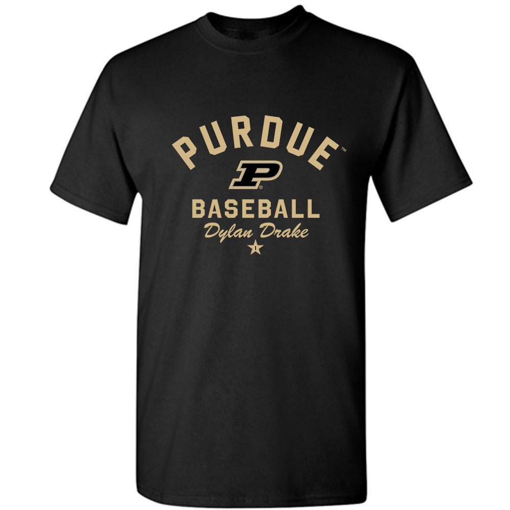 Purdue - NCAA Baseball : Dylan Drake - Classic Shersey T-Shirt-0