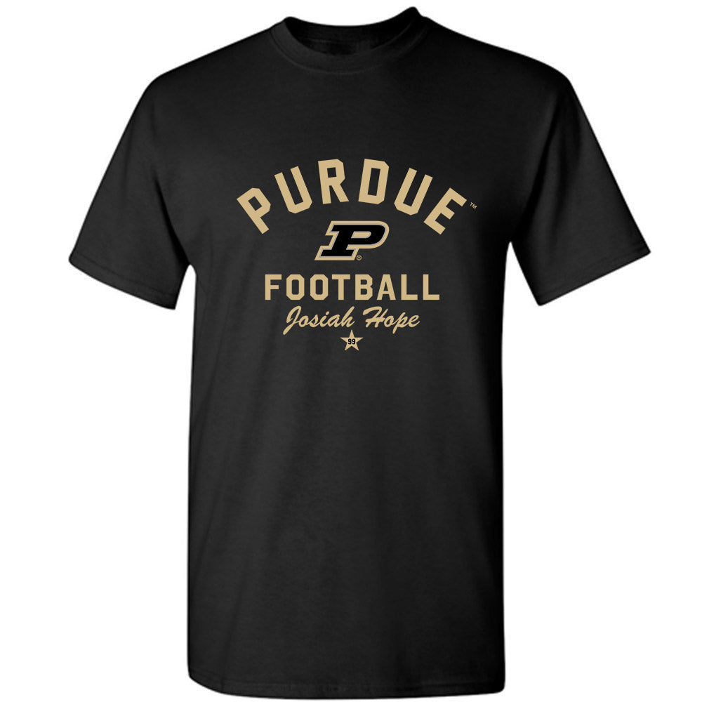 Purdue - NCAA Football : Josiah Hope - Classic Shersey T-Shirt-0
