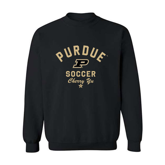 Purdue - NCAA Women's Soccer : Cherry Yu - Classic Shersey Crewneck Sweatshirt-0