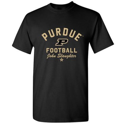 Purdue - NCAA Football : John Slaughter - Classic Shersey T-Shirt-1