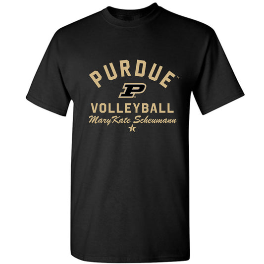 Purdue - NCAA Women's Volleyball : MaryKate Scheumann - Classic Shersey T-Shirt-0