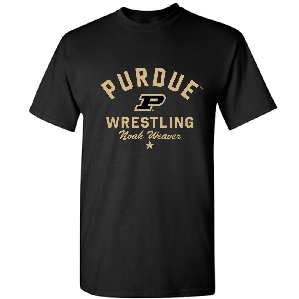 Purdue - NCAA Wrestling : Noah Weaver - Classic Shersey T-Shirt-0